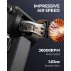 imageKoonie Cordless Air Duster Battery Operated Computer Cleaning Duster Portable Replaces Compressed Air Cans 8000mAh 10W Fast Charging Air Blower No Gas for Computer Keyboard Car Pet HouseCD01