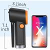 imageKoonie Cordless Air Duster Battery Operated Computer Cleaning Duster Portable Replaces Compressed Air Cans 8000mAh 10W Fast Charging Air Blower No Gas for Computer Keyboard Car Pet HouseCD07