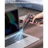 imageKoonie Cordless Air Duster Battery Operated Computer Cleaning Duster Portable Replaces Compressed Air Cans 8000mAh 10W Fast Charging Air Blower No Gas for Computer Keyboard Car Pet HouseCD09