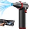 imageKoonie Cordless Air Duster Battery Operated Computer Cleaning Duster Portable Replaces Compressed Air Cans 8000mAh 10W Fast Charging Air Blower No Gas for Computer Keyboard Car Pet HouseCD09