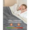 imageElectric Heated Throw Blanket Twin Size 62quotX84quot Heating Bed Blankets Throw with 10 Heating Levels 10h Auto Off Soft Flannel Warm Electric Blanket with OverHeated Protection Ul Certification