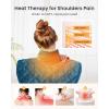 imageWeighted Heating Pad for Neck and Shoulders and Back 25lb Electric Heat Pad for Pain Relief Shoulder Heating Pad with 5 Heat Settings 4 Timer Settings Valentines Day Gifts UL CE Certification1922 Inch