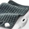 imageHeating Pad for Back Pain and Period Cramps FSA HSA Eligible 12quotx 24quot Large Electric Heating Pad for Cramps Muscle Aches Arthritis Shoulder 2H Auto Shut Off Machine Washable Moist and DryGray