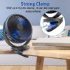 imageKoonie 12 Inch Wall Mount Fan Quiet Wall Fan with Timer 98ft Wired Remote 80 Oscillation 100 Adjustable 3 Speeds High Velocity for RV Bedroom Kitchen Office GaragePurple