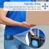 imageKoonie Portable Mini Waist Belt Fan Rechargeable 23h Use Time 5100RPM Strong Airflow with 3 Speed Levels Handsfree Necklace Fan for Blue Collar Weeding Personal Under Shirt Cooling for Outdoor6000mAh