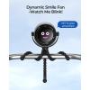 imageKoonie Portable Stroller Fan Rechargeable Battery Operated 5 Speeds with HighSpeed Cooling 17H Runtime Digital Display 360 Rotation UltraQuiet Flexible Tripod for Car Seats Tents CribsModern