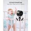 imageKoonie Portable Stroller Fan Rechargeable Battery Operated 5 Speeds with HighSpeed Cooling 17H Runtime Digital Display 360 Rotation UltraQuiet Flexible Tripod for Car Seats Tents CribsModern