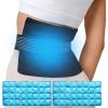 image2 Ice Packs for Injuries Reusable Cold and Hot Packs for Injuries Joint Pain Muscle Soreness and Body Inflammation Adjustable Ice Packs Wraps for Knees Back Shoulders Arms and LegsExtra Large