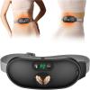 imageHeating Pad for Period Cramps Fast Heating with 6 Heat Levels and 6 Massage Modes Portable Cordless Menstrual Heating Pad Back or Belly Period Massager for Women and Girls Black