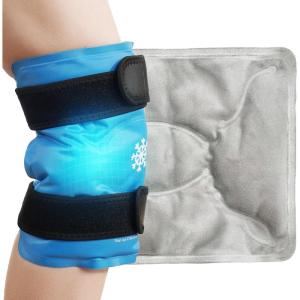 image2 Ice Packs for Injuries Reusable Cold and Hot Packs for Injuries Joint Pain Muscle Soreness and Body Inflammation Adjustable Ice Packs Wraps for Knees Back Shoulders Arms and LegsLarge