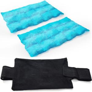 image2 Ice Packs for Injuries Reusable Cold and Hot Packs for Injuries Joint Pain Muscle Soreness and Body Inflammation Adjustable Ice Packs Wraps for Knees Back Shoulders Arms and Legs711 Inch