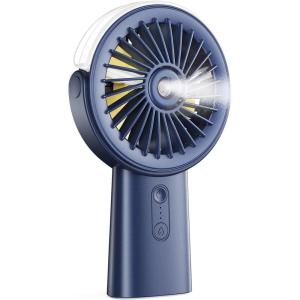 imageKoonie Portable Handheld Fan with Mist 4000 mAh Misting Handheld Fan Battery Operated Water Spray Mister Fan